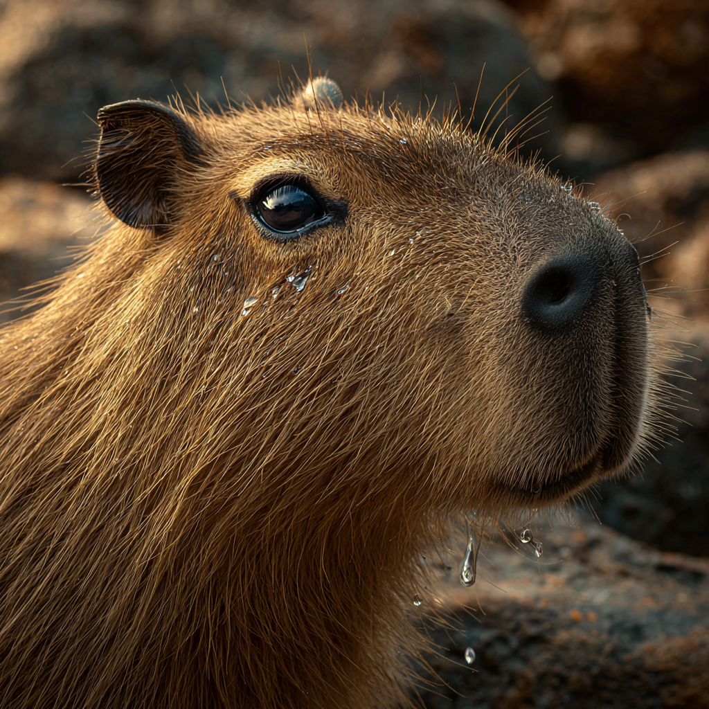 伤心的卡皮巴拉