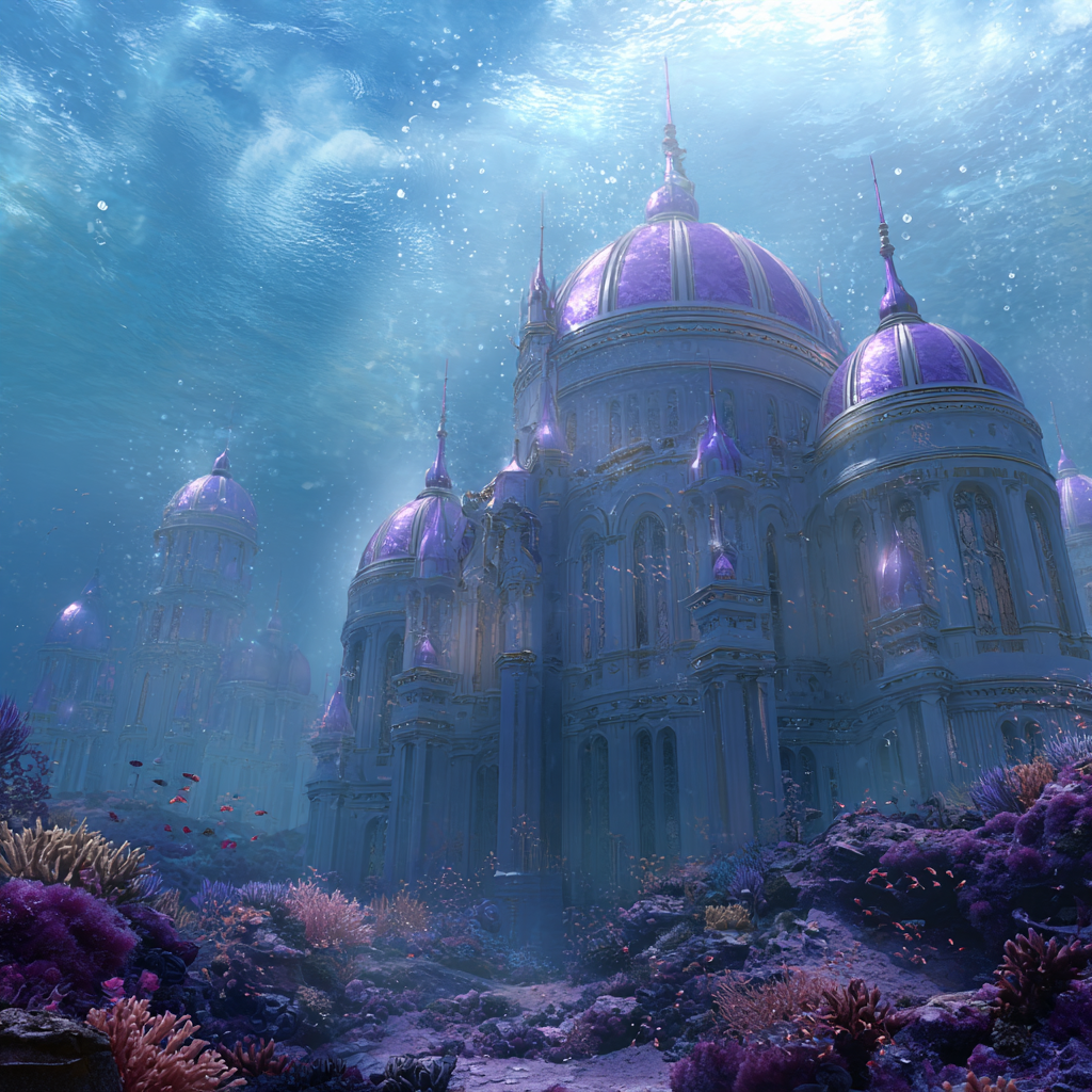 梦幻的海底王宫