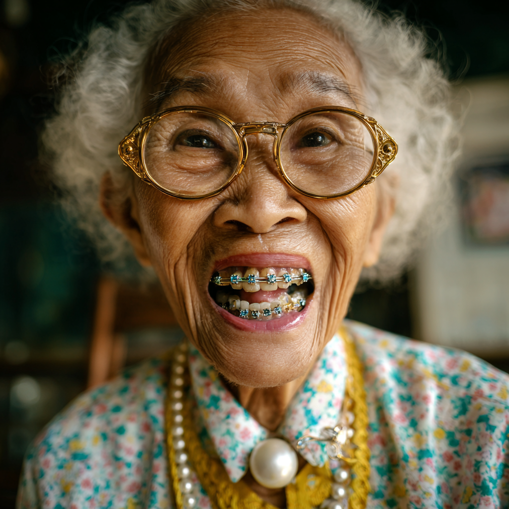 可怕的老奶奶。