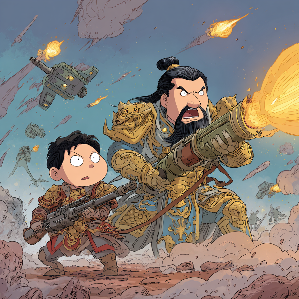 我和曹操对着干