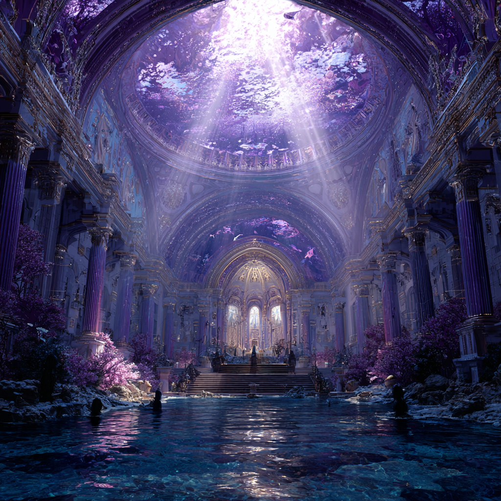 梦幻的海底王宫