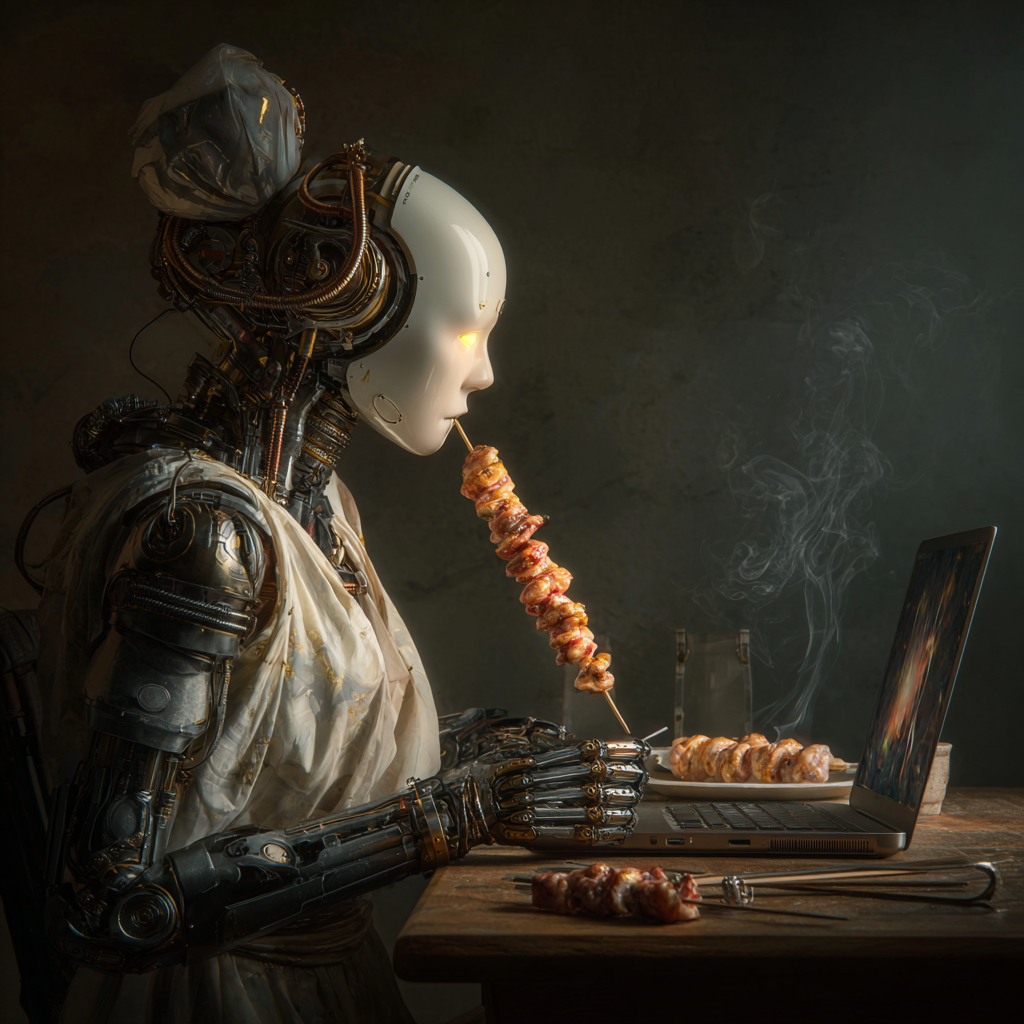 撸串ING...............