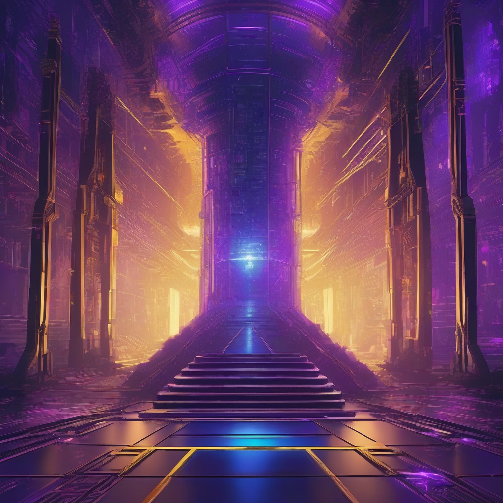 蓝紫色的量子隧道