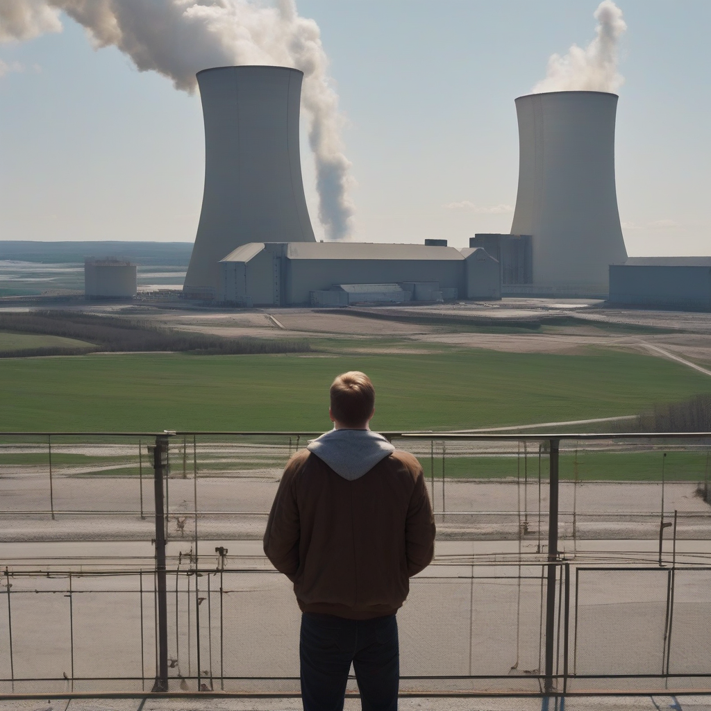 向往核电工作滴男孩