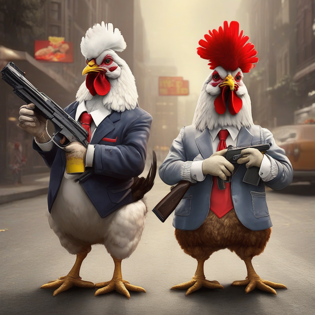 会打架的鸡