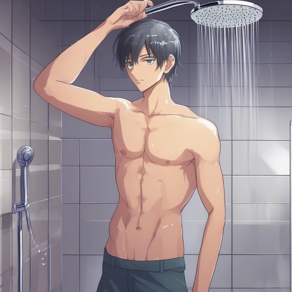 超绝美男肌肉线条